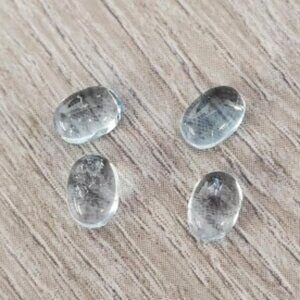 BOGO Loose Gems NATURAL BLUE TOPAZ GEMSTONE CABOCHON 4.30 ct